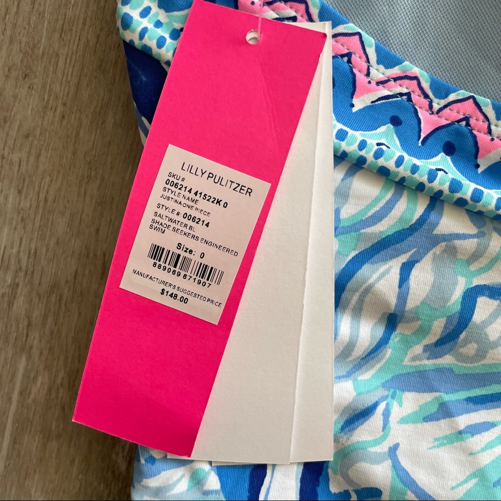 Sold Lilly Pulitzer Justina One-Piece Swimsuit - Picture 5 of 7